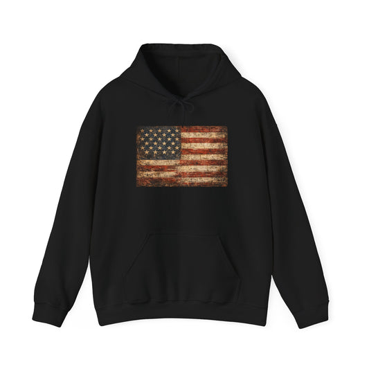 American Flag Hoodie — 1776 Freedom Eagle 250th Anniversary Patriotic Sweatshirt