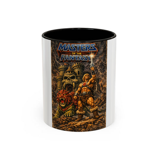 Mug — 'Masters of the Fantasy' Retro Sword & Sorcery Coffee Mug (11oz/15oz)