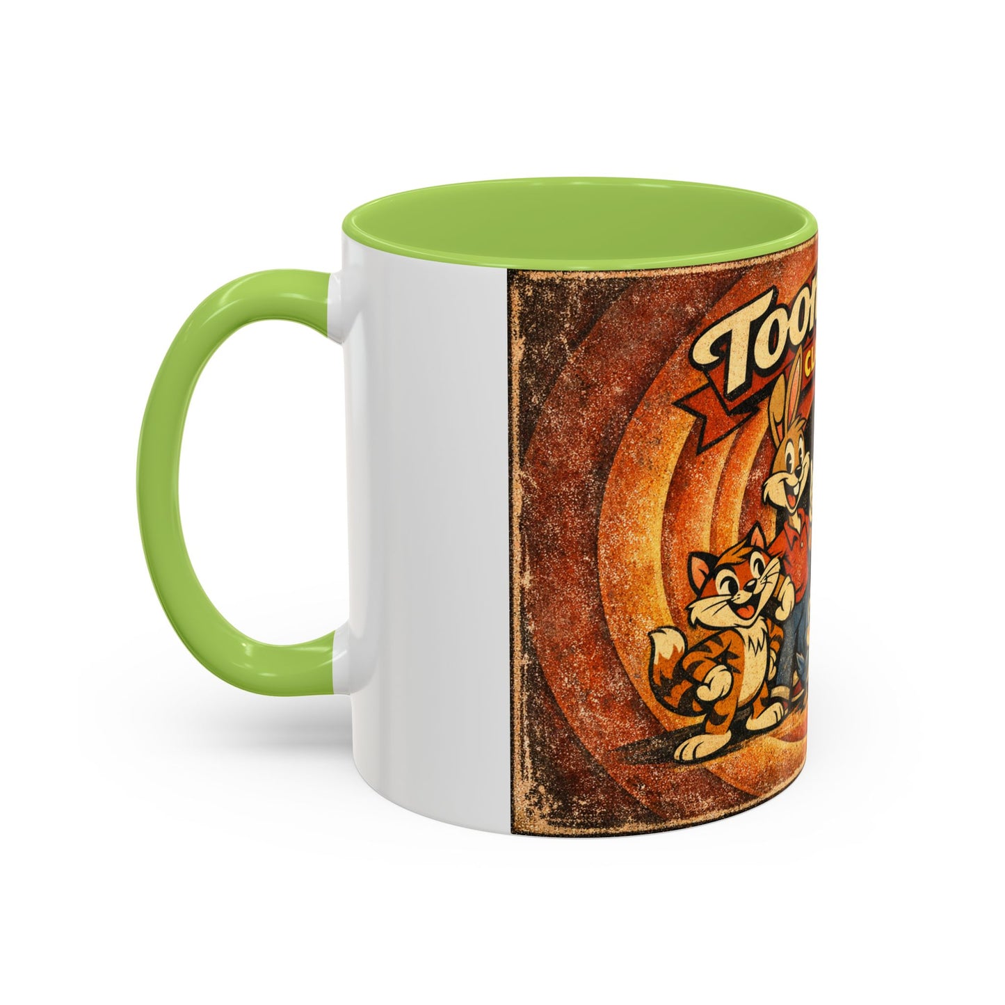 Toon Crew Classics Coffee Mug — Vintage Cartoon Character Accent Mug (11/15oz)