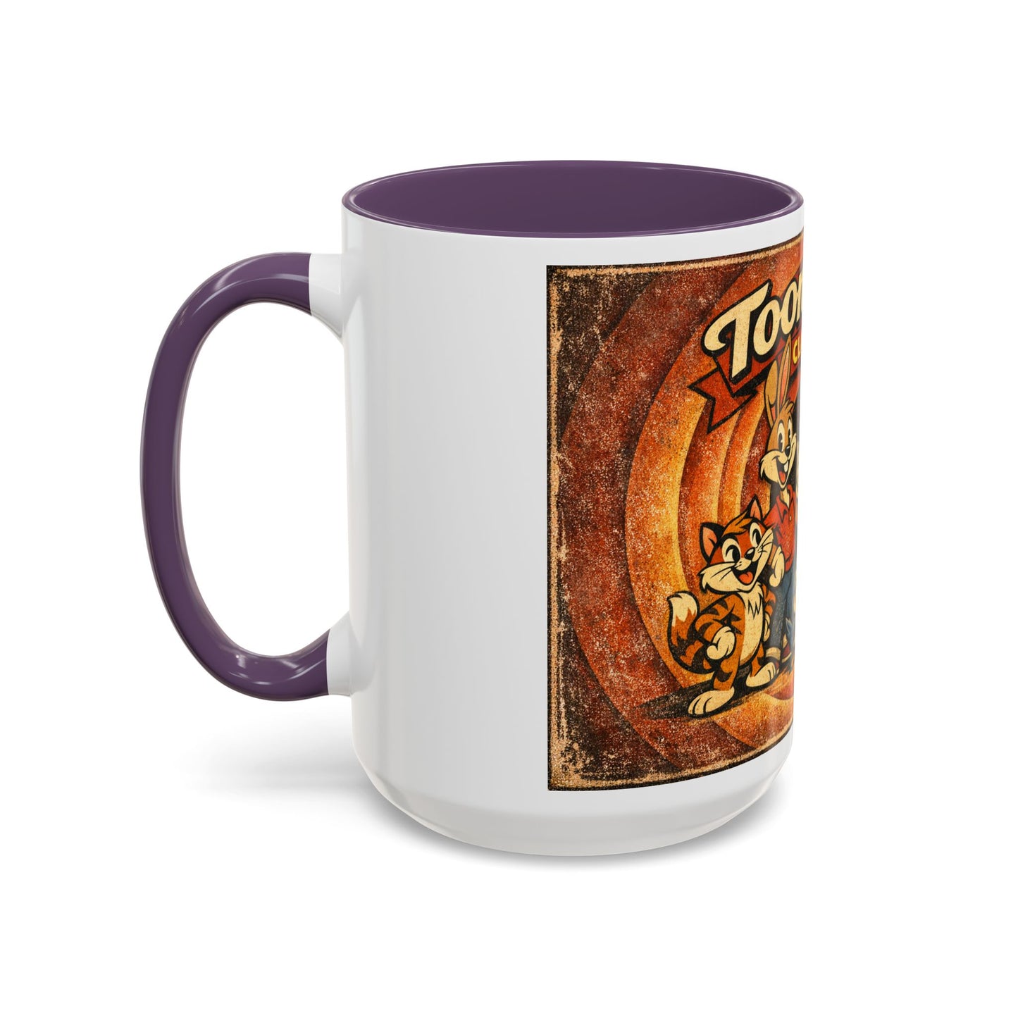 Toon Crew Classics Coffee Mug — Vintage Cartoon Character Accent Mug (11/15oz)