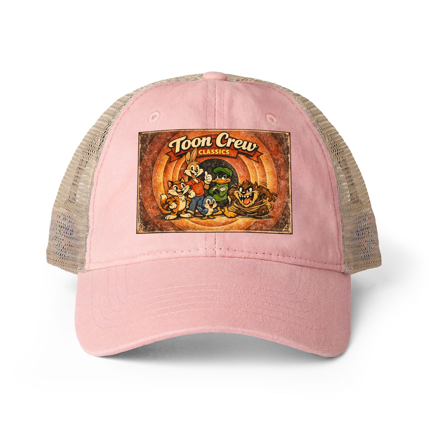Women's Washed Mesh-Back Cap