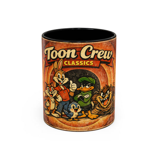 Toon Crew Classics Mug — Saturday Morning Vibes, All Week Long