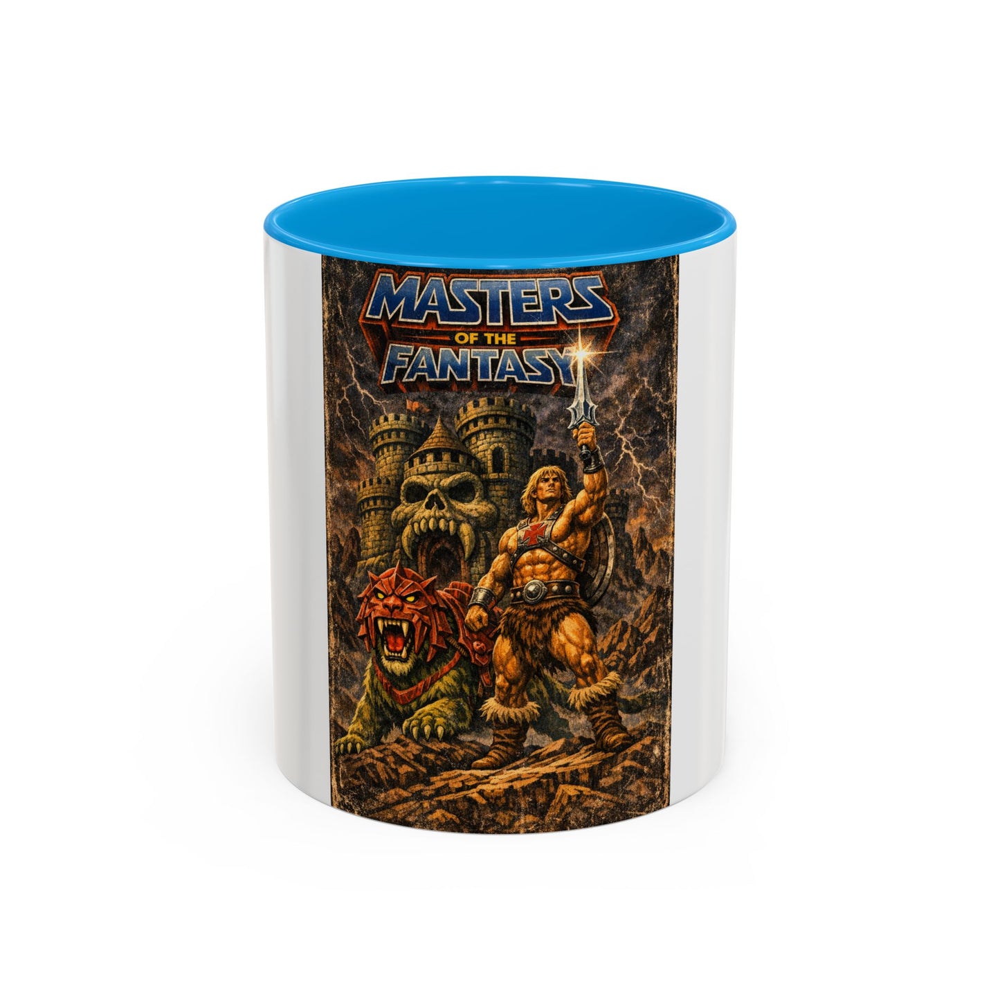 Mug — 'Masters of the Fantasy' Retro Sword & Sorcery Coffee Mug (11oz/15oz)
