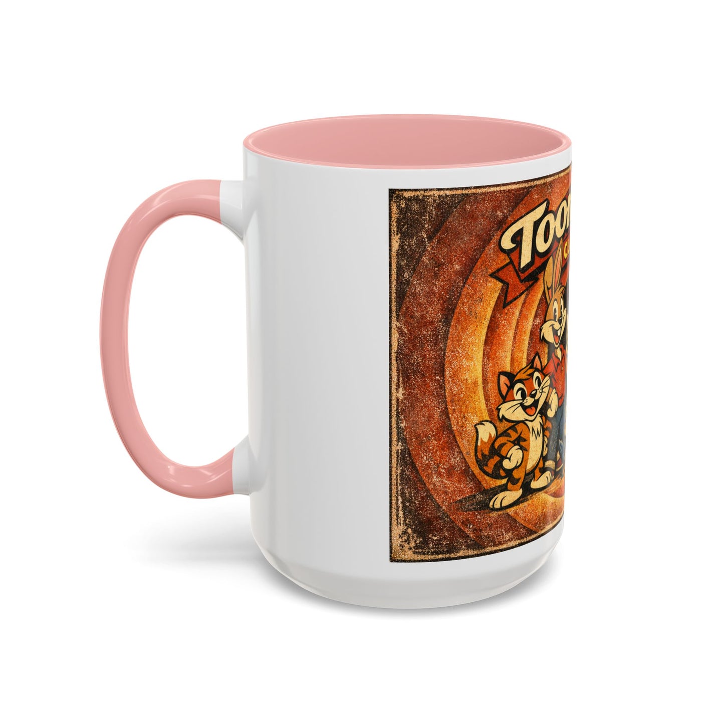Toon Crew Classics Coffee Mug — Vintage Cartoon Character Accent Mug (11/15oz)