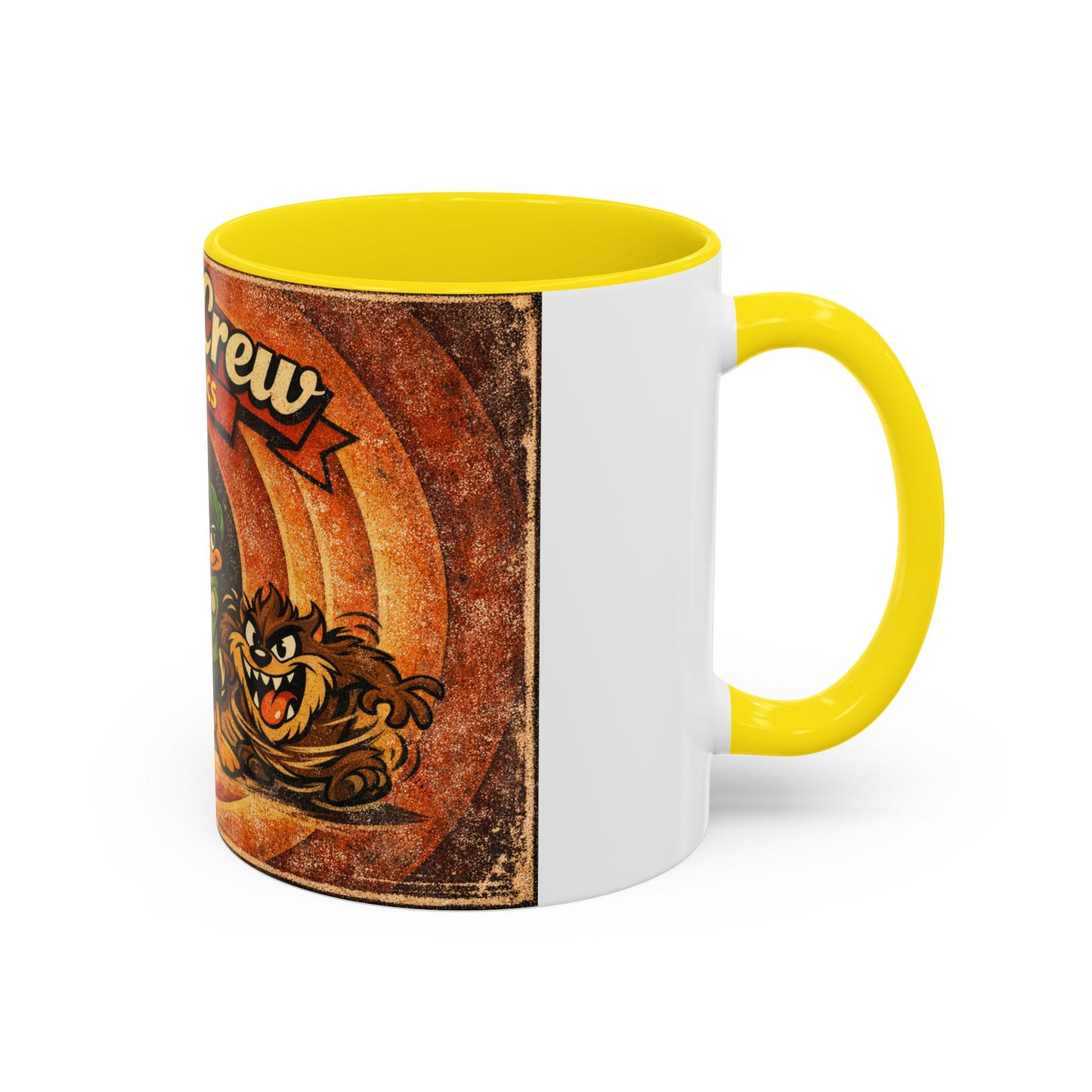 Toon Crew Classics Coffee Mug — Vintage Cartoon Character Accent Mug (11/15oz)