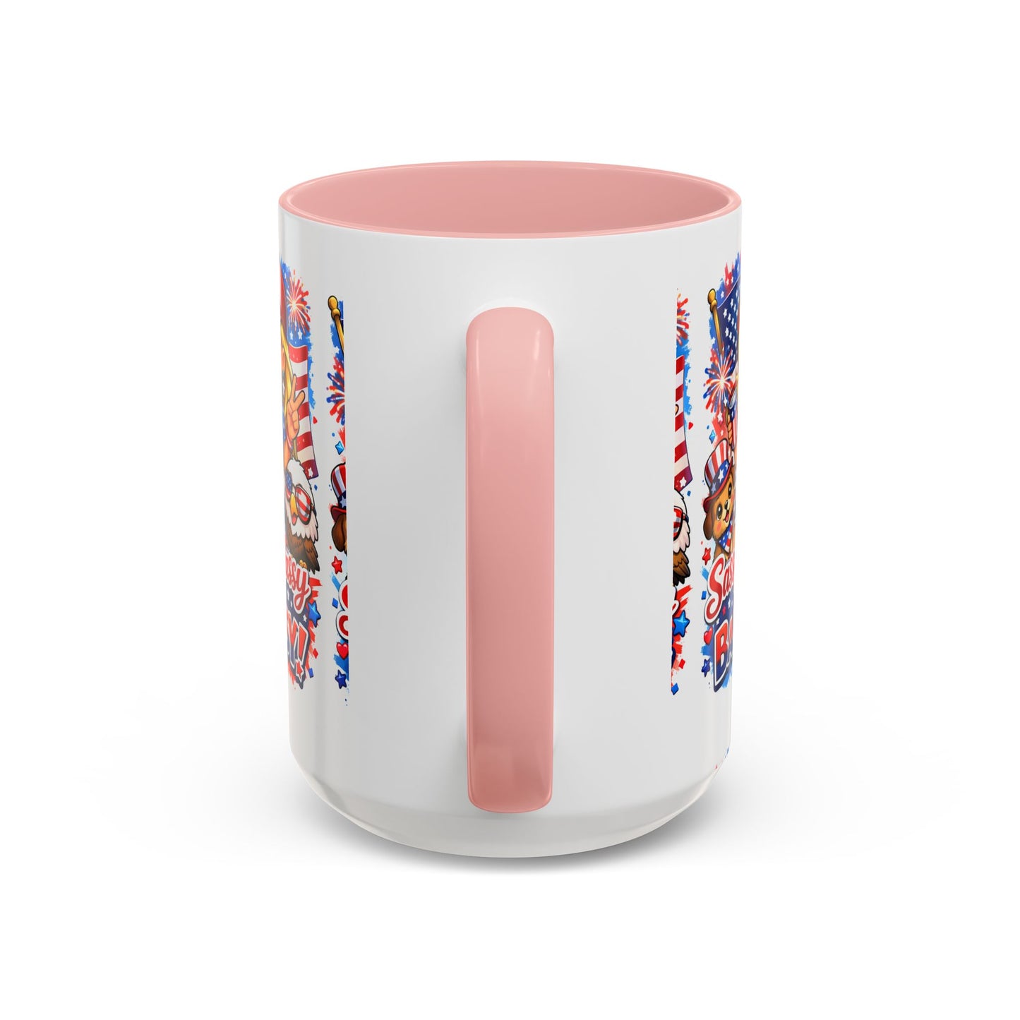 Patriotic 'Sassy, Classy & a Bit Badassy' Coffee Mug