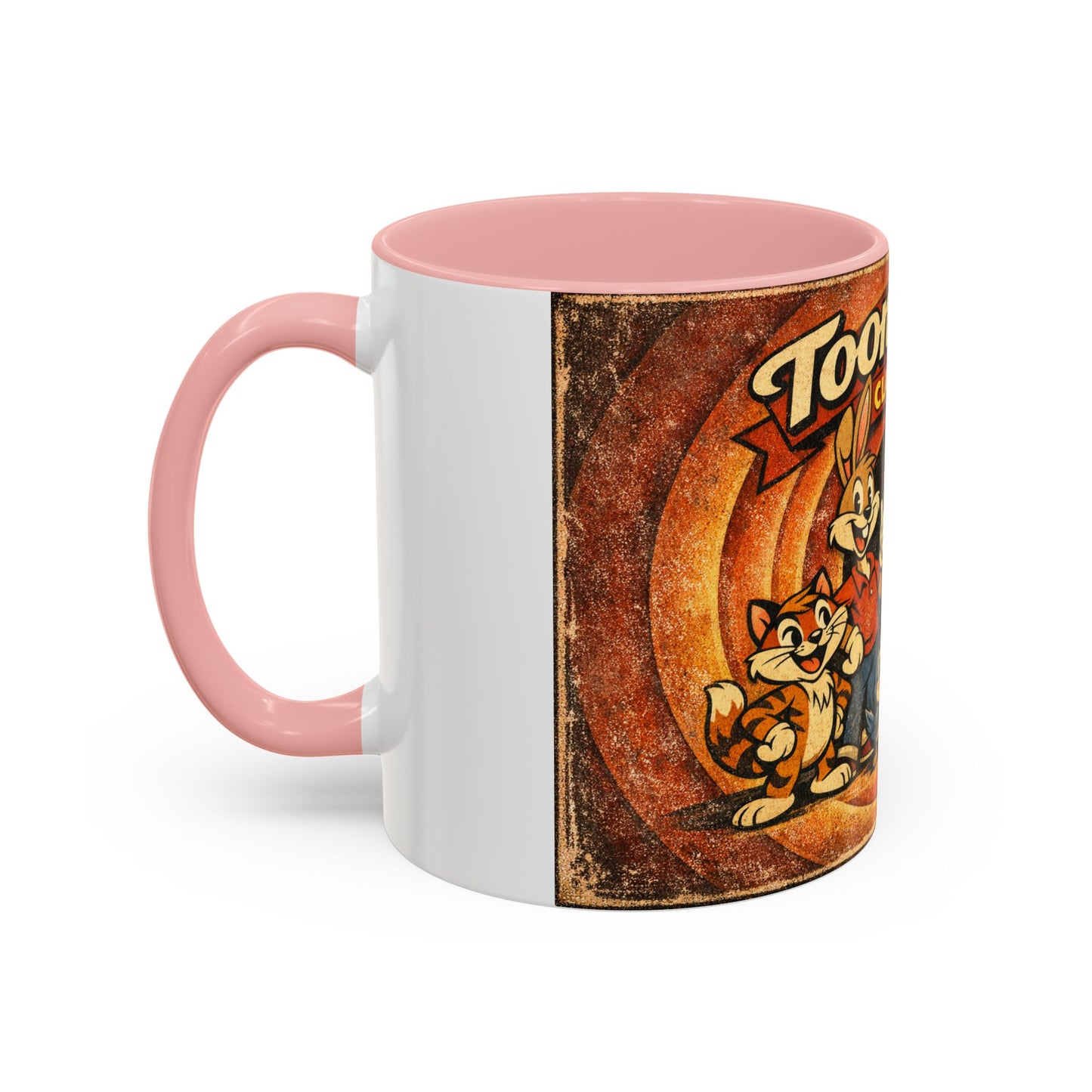 Toon Crew Classics Coffee Mug — Vintage Cartoon Character Accent Mug (11/15oz)