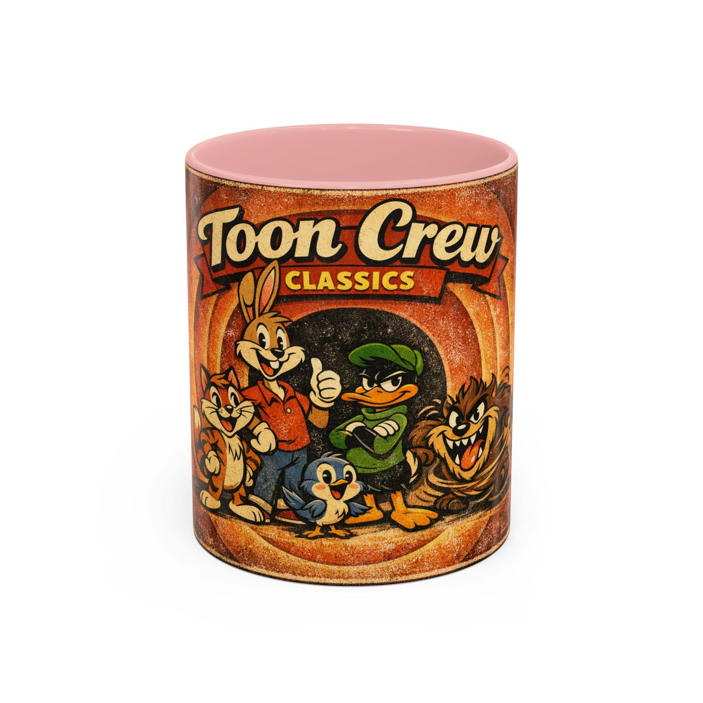 Toon Crew Classics Coffee Mug — Vintage Cartoon Character Accent Mug (11/15oz)