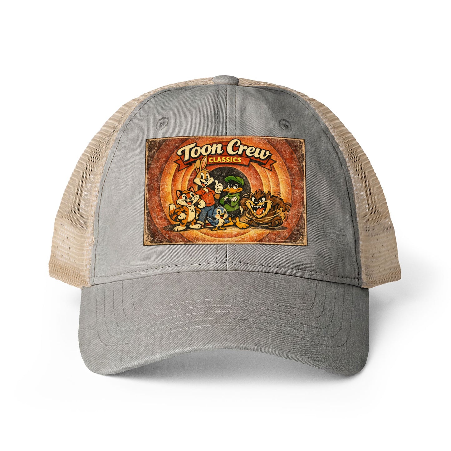 Women's Washed Mesh-Back Cap