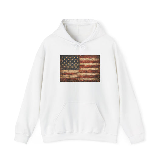 American Flag Hoodie — 1776 Freedom Eagle 250th Anniversary Patriotic Sweatshirt