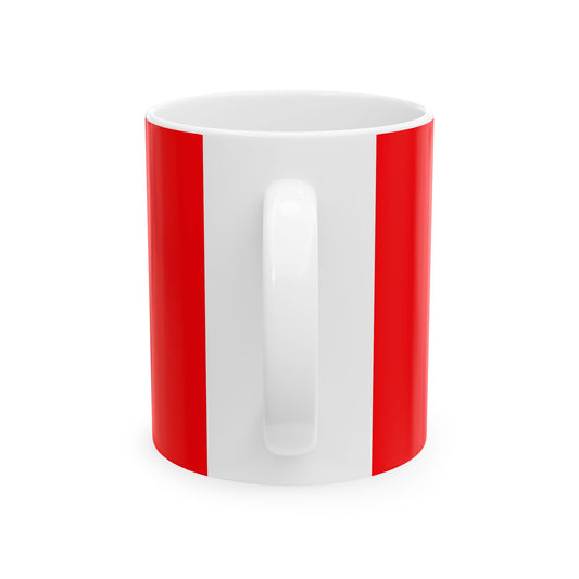 250 Years of Freedom Ceramic Mug — 1776–2026 Patriotic Eagle & Liberty Bell Coffee Cup