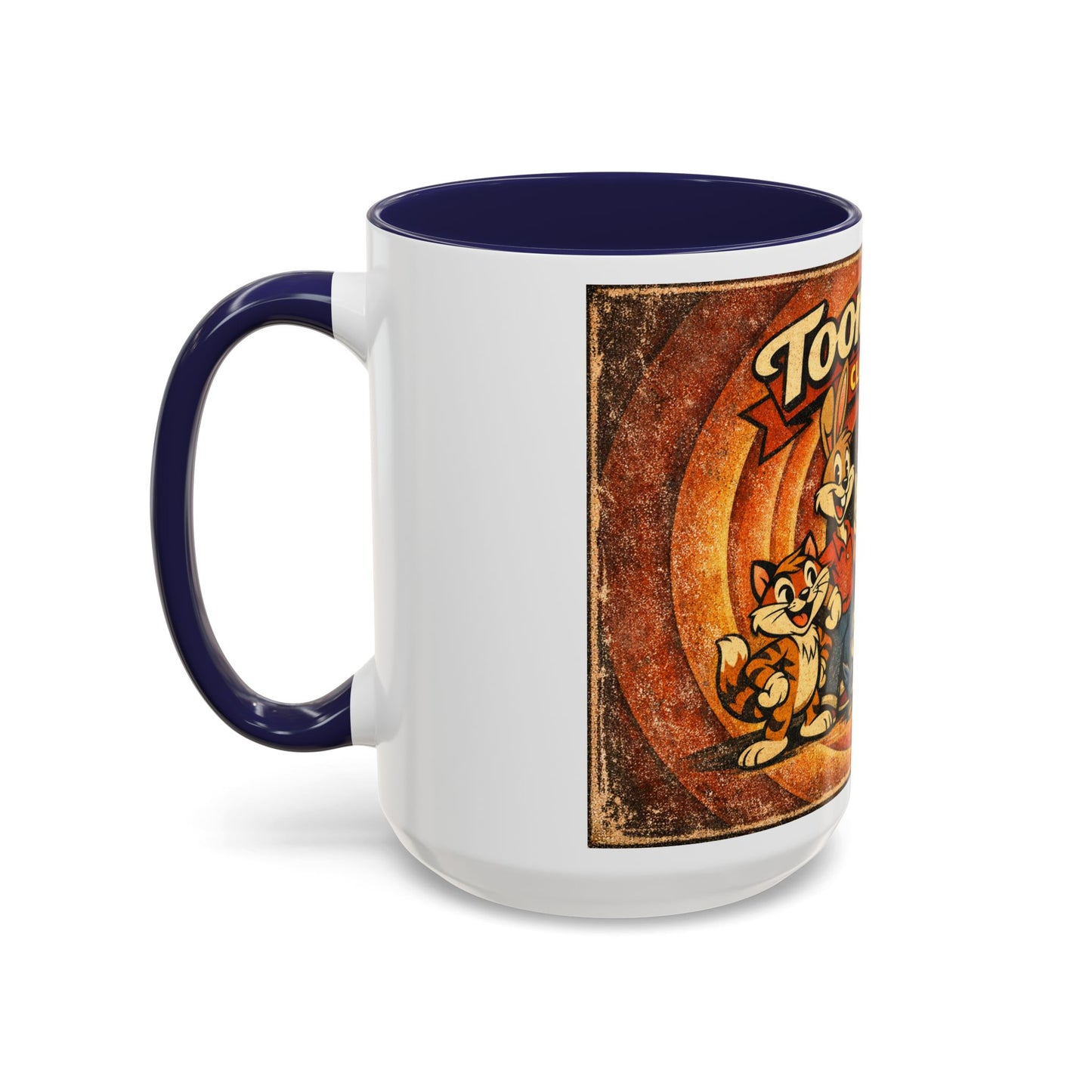 Toon Crew Classics Coffee Mug — Vintage Cartoon Character Accent Mug (11/15oz)