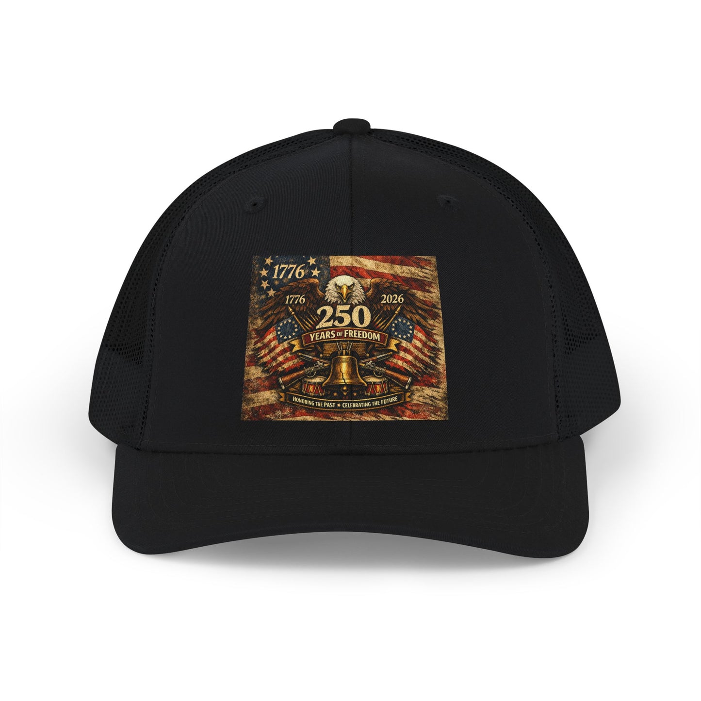 Trucker Cap - 250th Anniversary American Revolution 1776–2026 Patriotic Snapback
