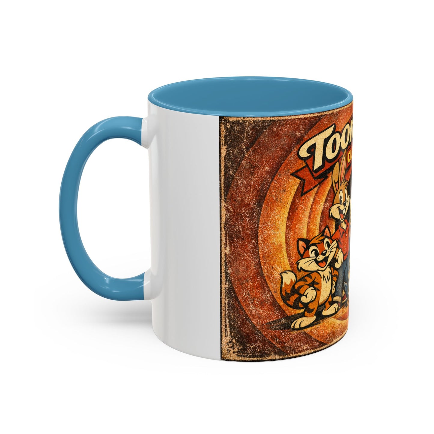 Toon Crew Classics Coffee Mug — Vintage Cartoon Character Accent Mug (11/15oz)