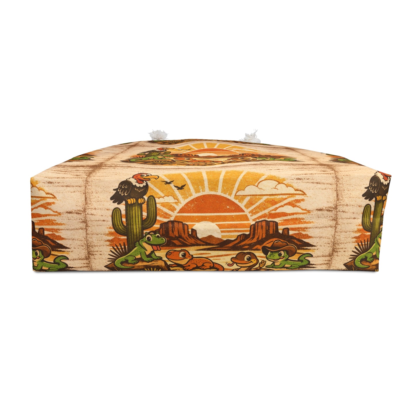 Southwest Sunrise Weekender Bag – Vintage Desert Travel Tote