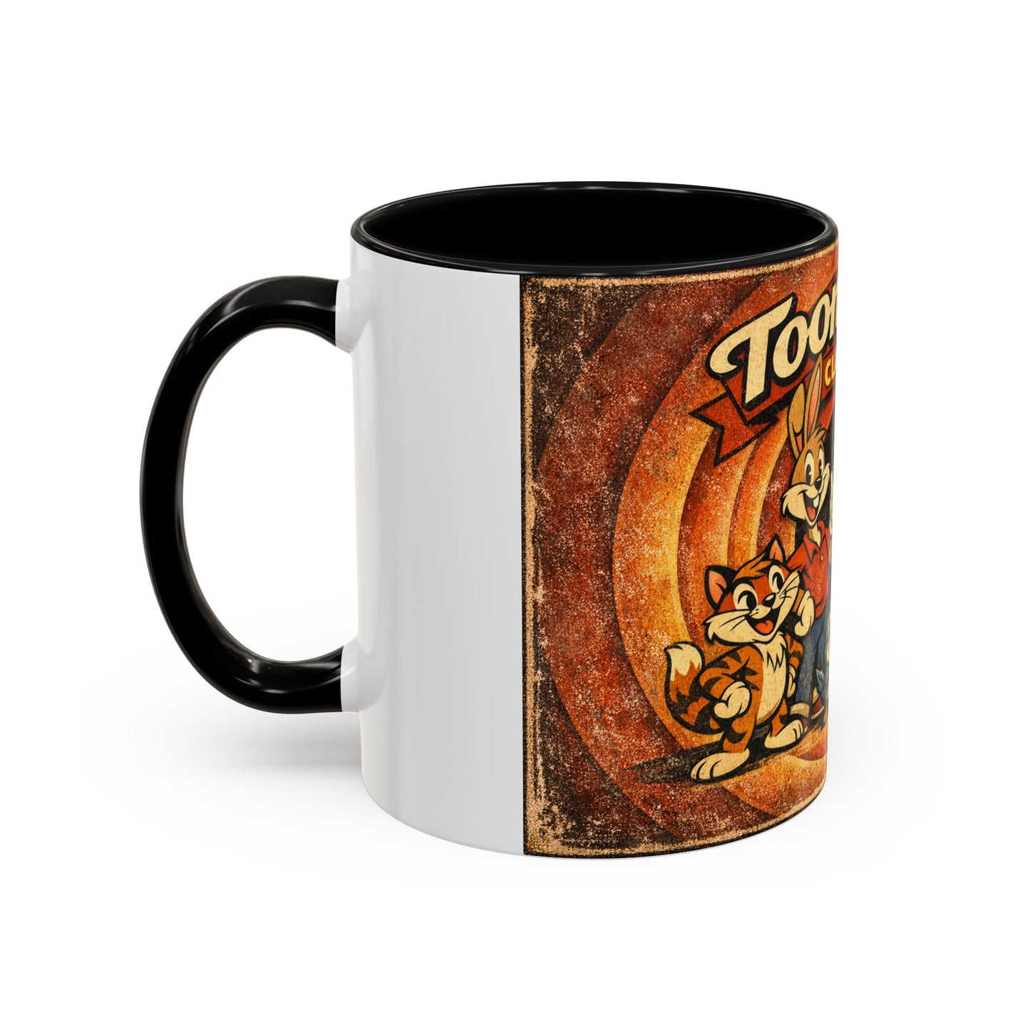 Toon Crew Classics Coffee Mug — Vintage Cartoon Character Accent Mug (11/15oz)
