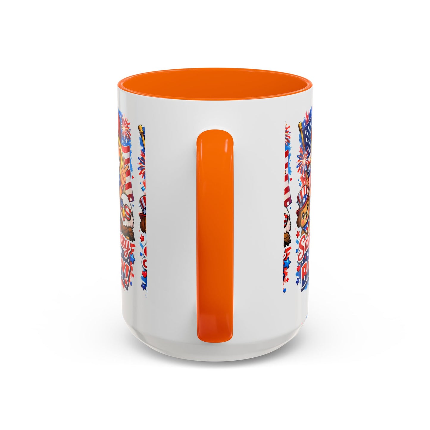 Patriotic 'Sassy, Classy & a Bit Badassy' Coffee Mug