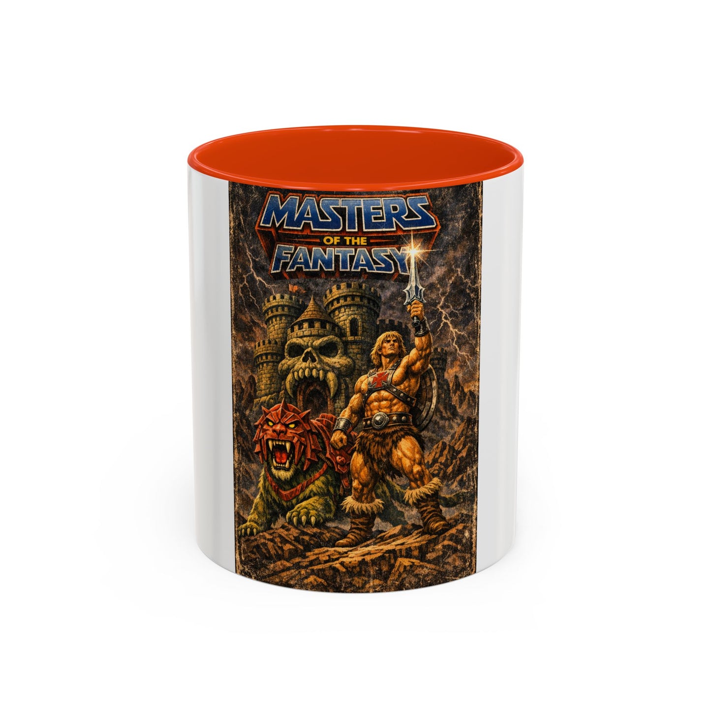 Mug — 'Masters of the Fantasy' Retro Sword & Sorcery Coffee Mug (11oz/15oz)