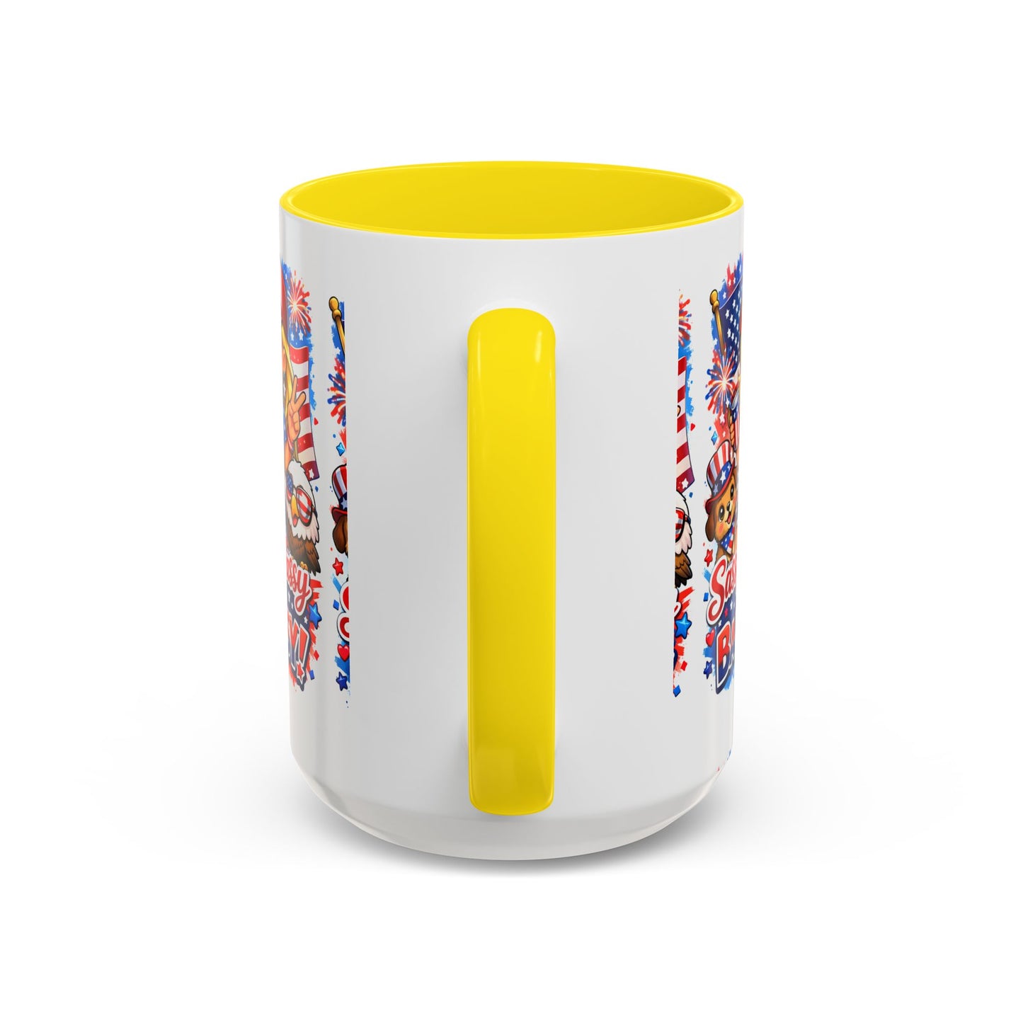 Patriotic 'Sassy, Classy & a Bit Badassy' Coffee Mug