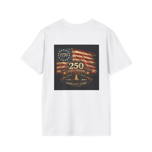 1776 American Flag 250th Anniversary T-Shirt — Patriotic Independence Day Tee