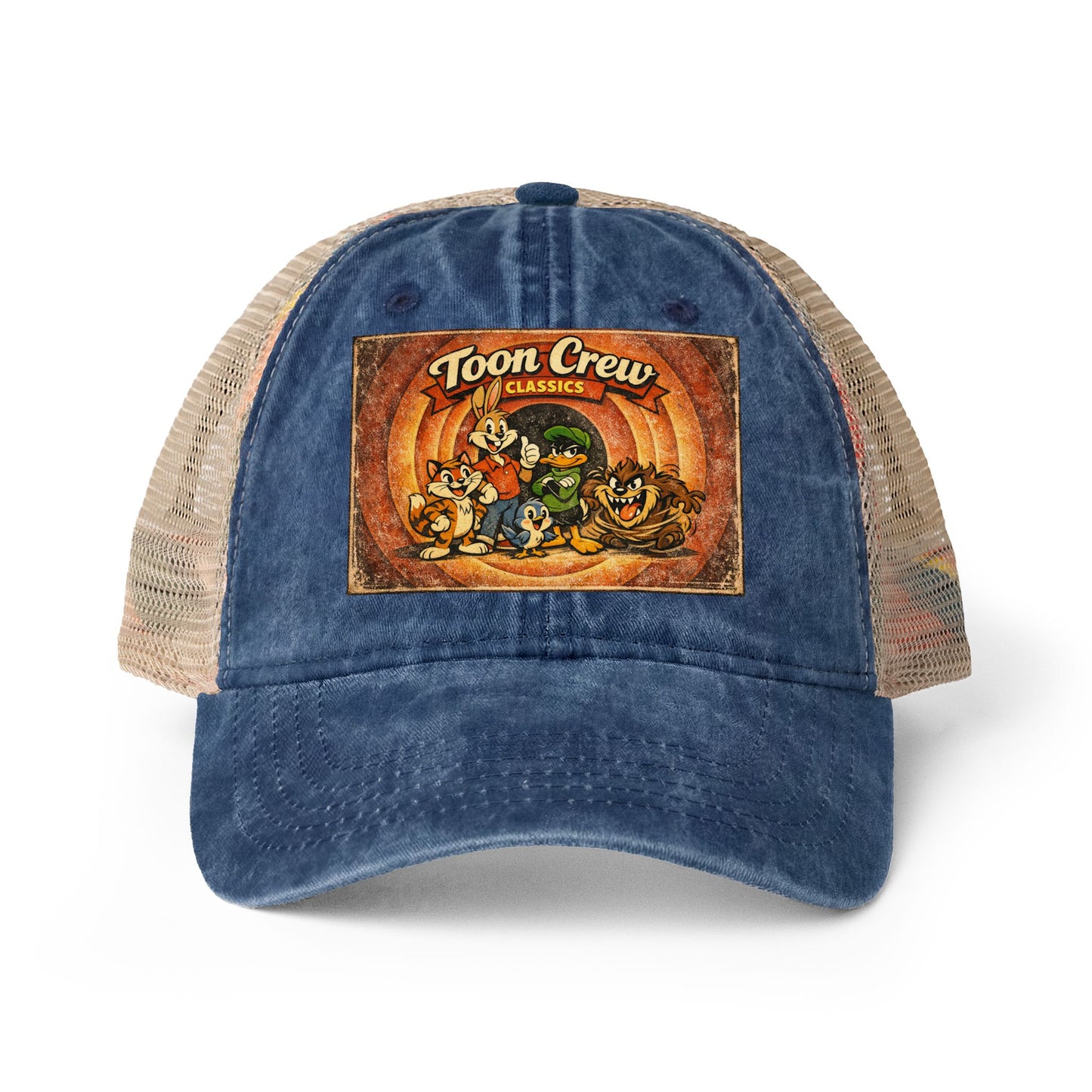 Women's Washed Mesh-Back Cap