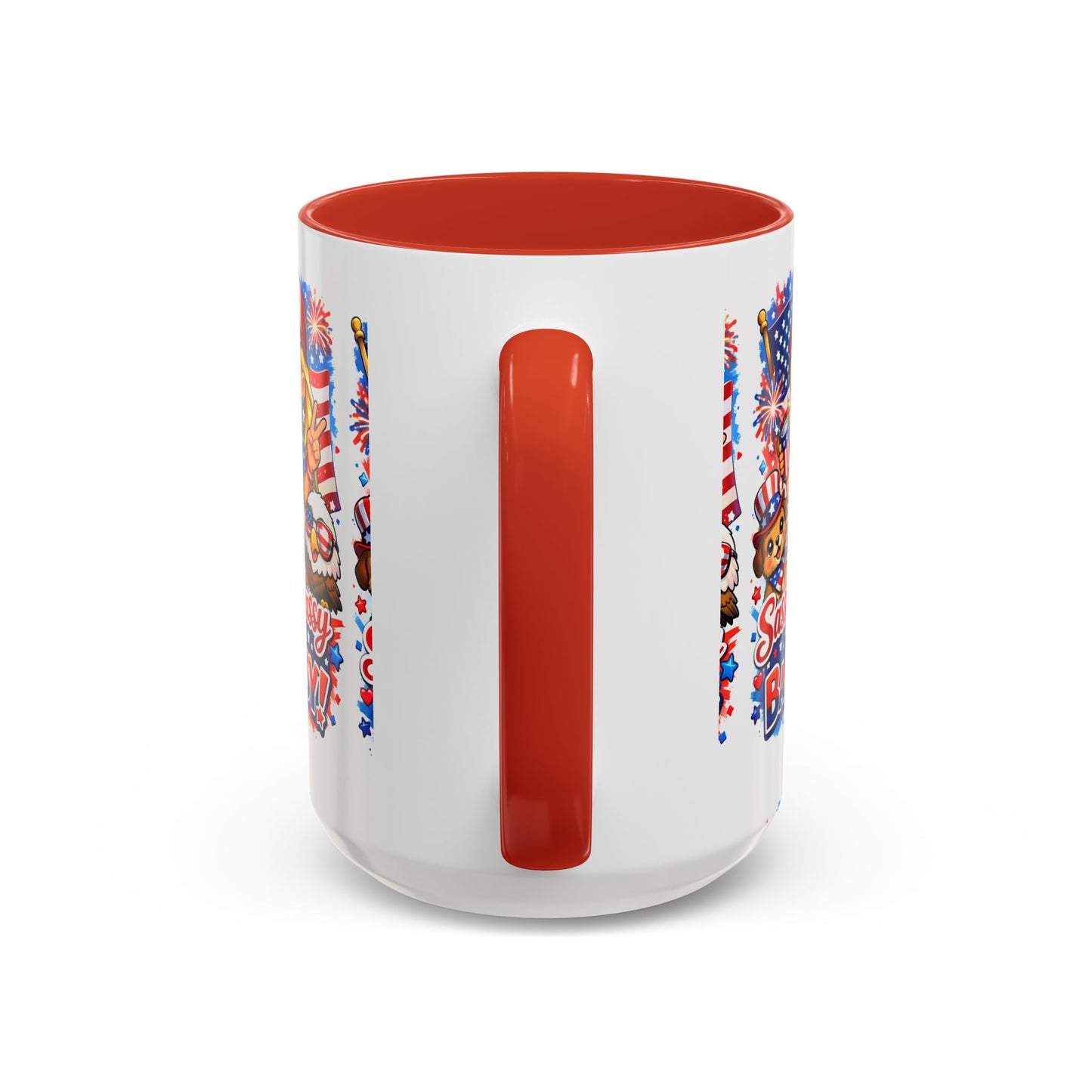 Patriotic 'Sassy, Classy & a Bit Badassy' Coffee Mug