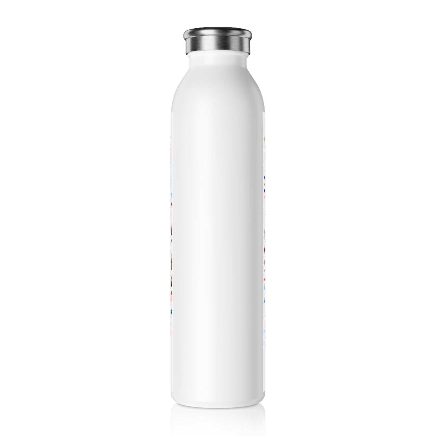 Slim Water Bottle — "Sassy, Classy & a Bit Badassy" Patriotic 4th of July Bottle