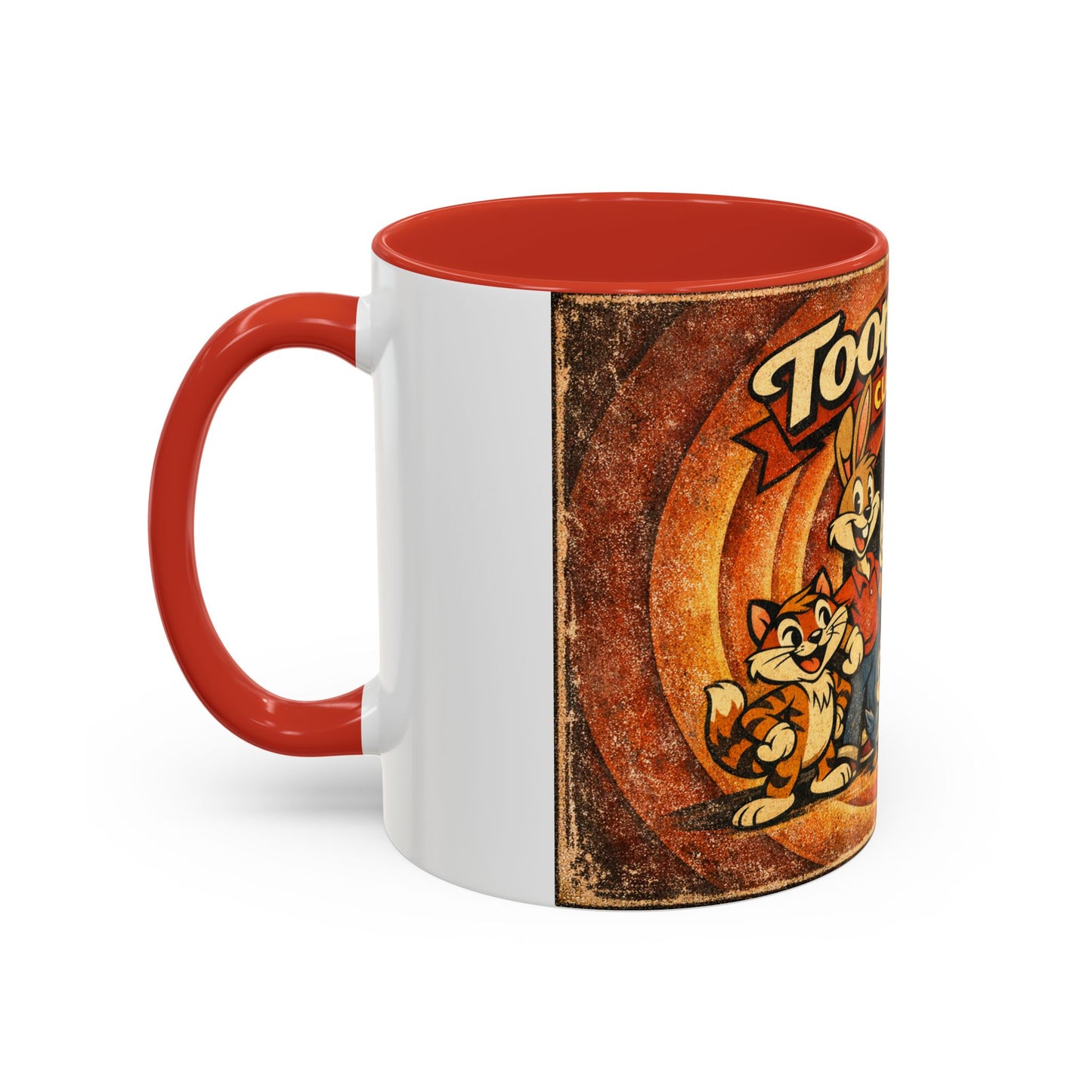Toon Crew Classics Coffee Mug — Vintage Cartoon Character Accent Mug (11/15oz)