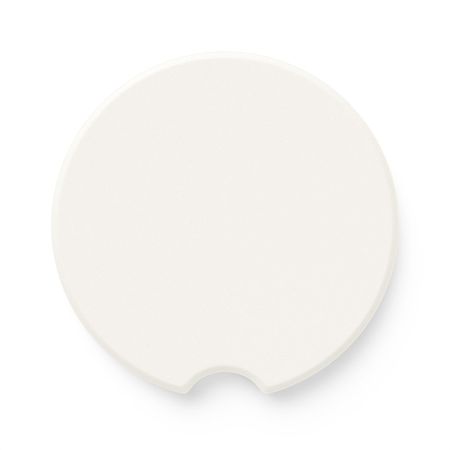 Soapstone Car Coaster — Sunny Wildflower Floral Car Cup Holder Insert