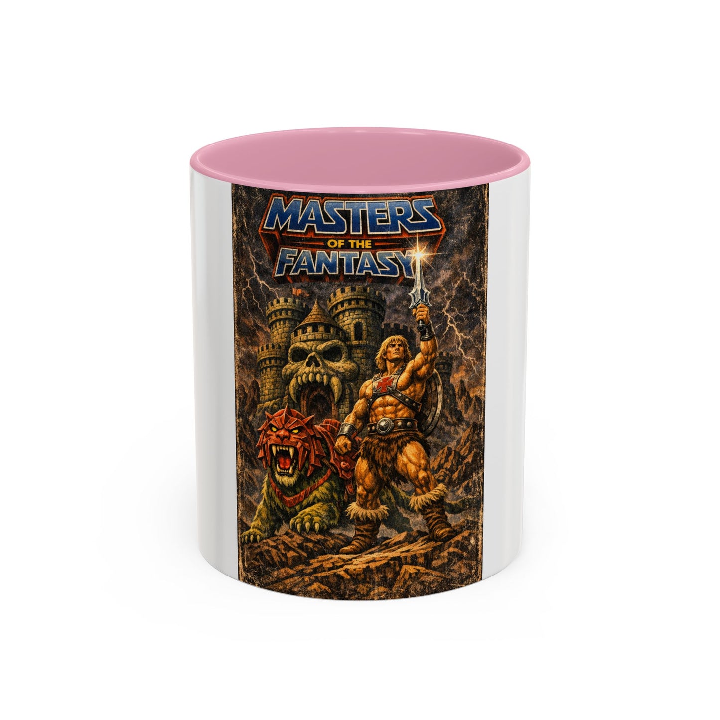 Mug — 'Masters of the Fantasy' Retro Sword & Sorcery Coffee Mug (11oz/15oz)
