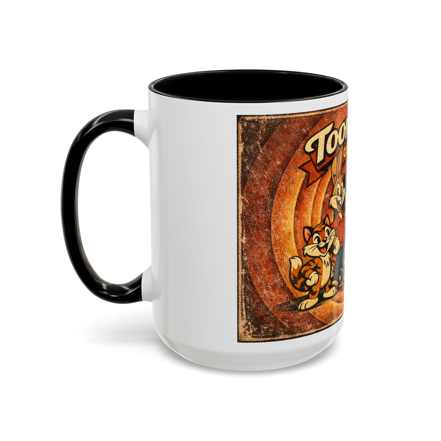 Toon Crew Classics Coffee Mug — Vintage Cartoon Character Accent Mug (11/15oz)