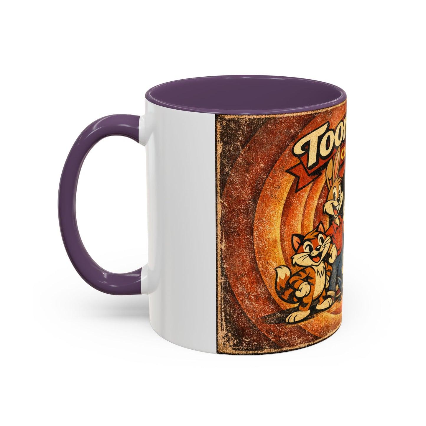 Toon Crew Classics Coffee Mug — Vintage Cartoon Character Accent Mug (11/15oz)