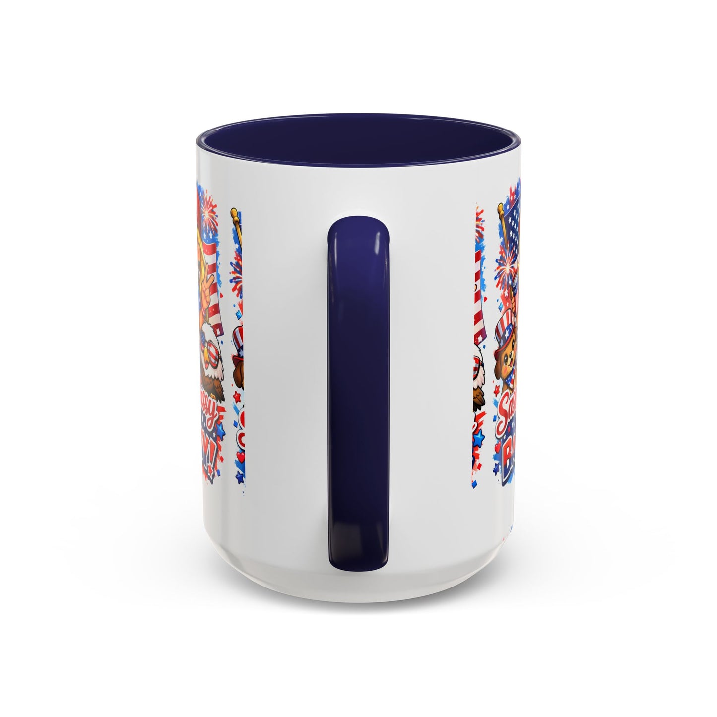 Patriotic 'Sassy, Classy & a Bit Badassy' Coffee Mug