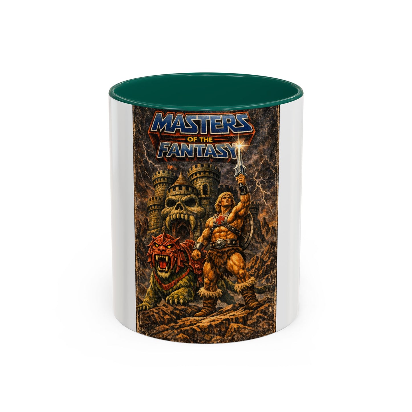 Mug — 'Masters of the Fantasy' Retro Sword & Sorcery Coffee Mug (11oz/15oz)