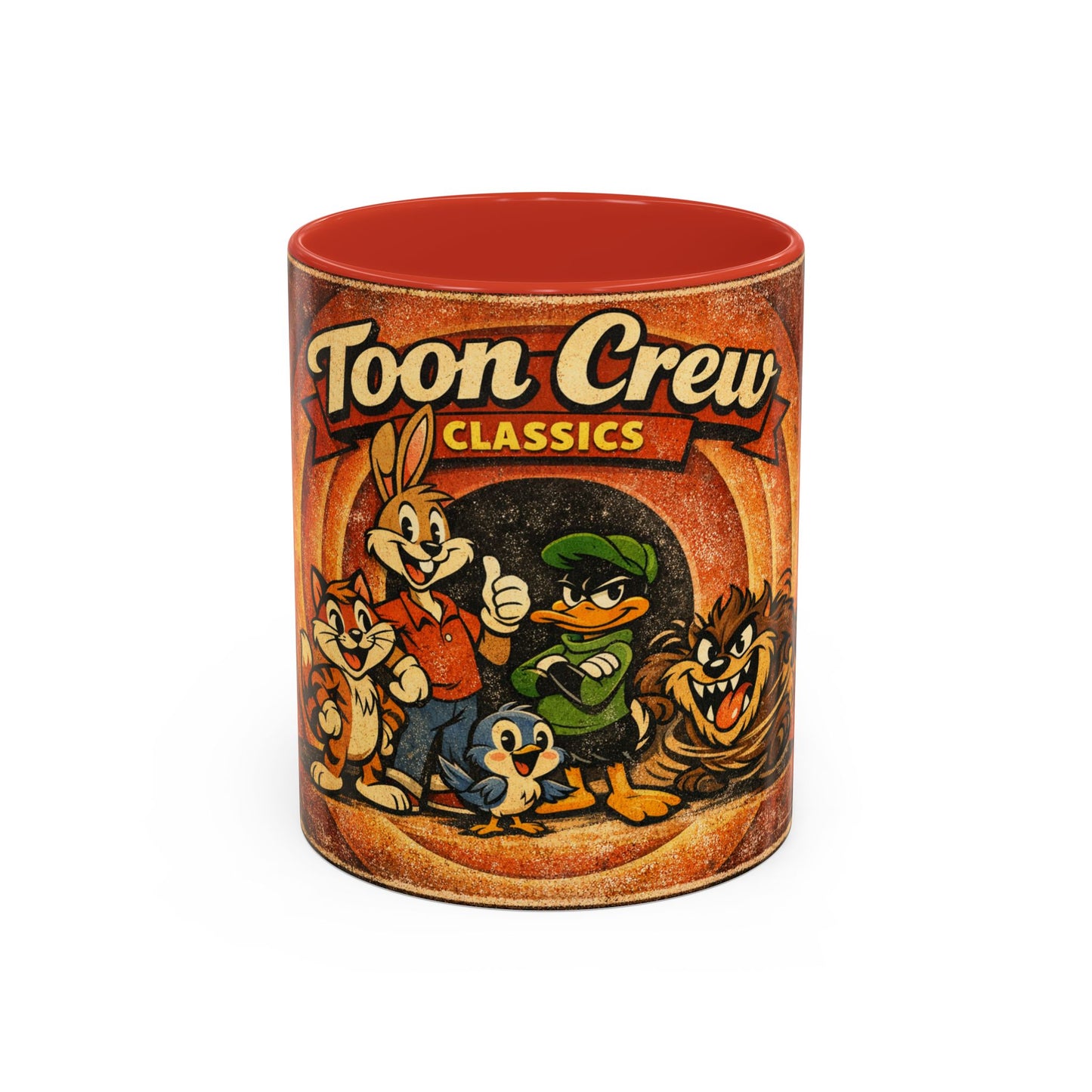 Toon Crew Classics Coffee Mug — Vintage Cartoon Character Accent Mug (11/15oz)
