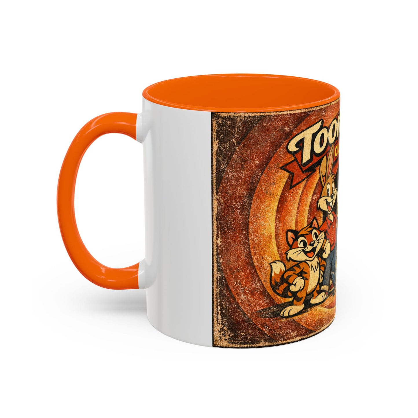 Toon Crew Classics Coffee Mug — Vintage Cartoon Character Accent Mug (11/15oz)