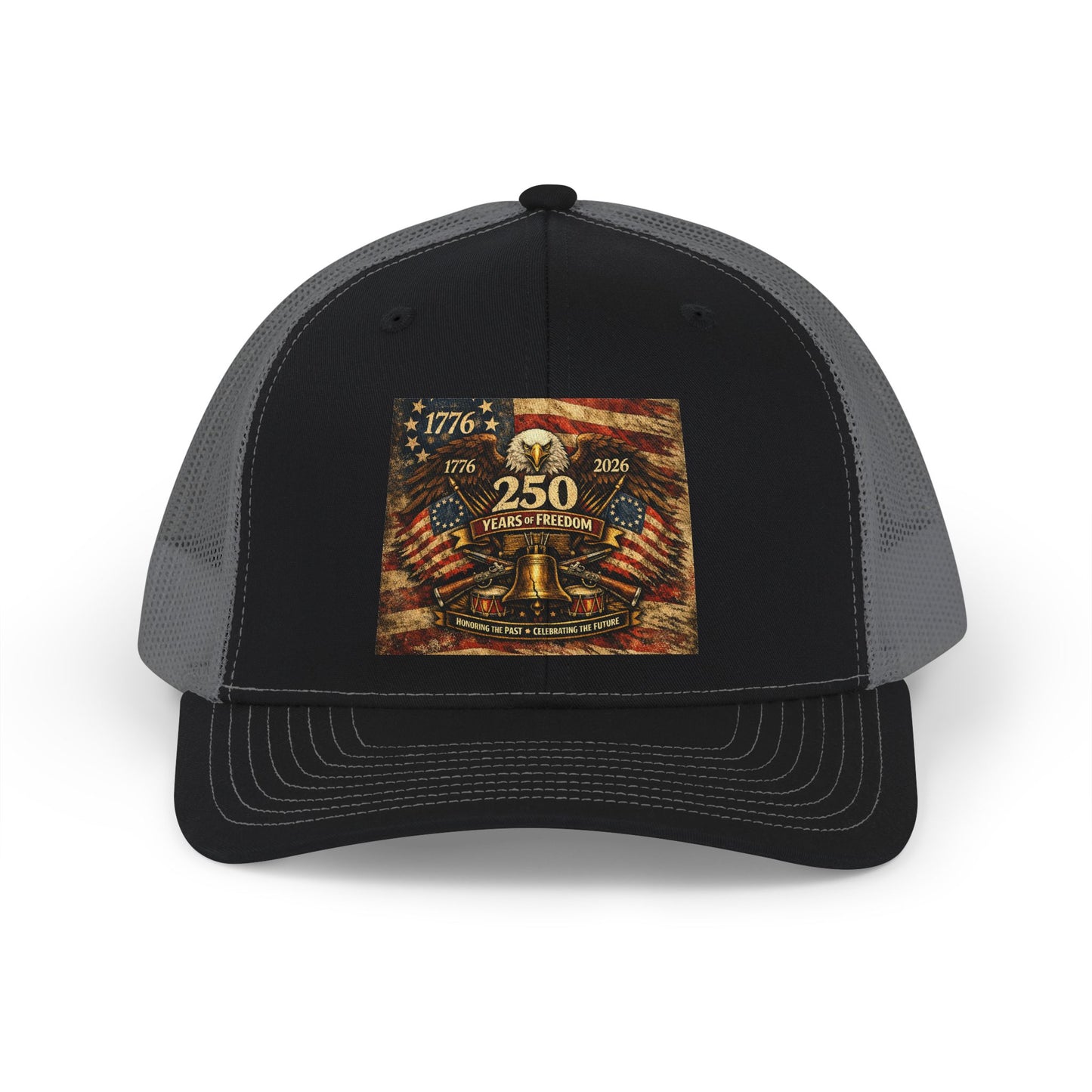 Trucker Cap - 250th Anniversary American Revolution 1776–2026 Patriotic Snapback