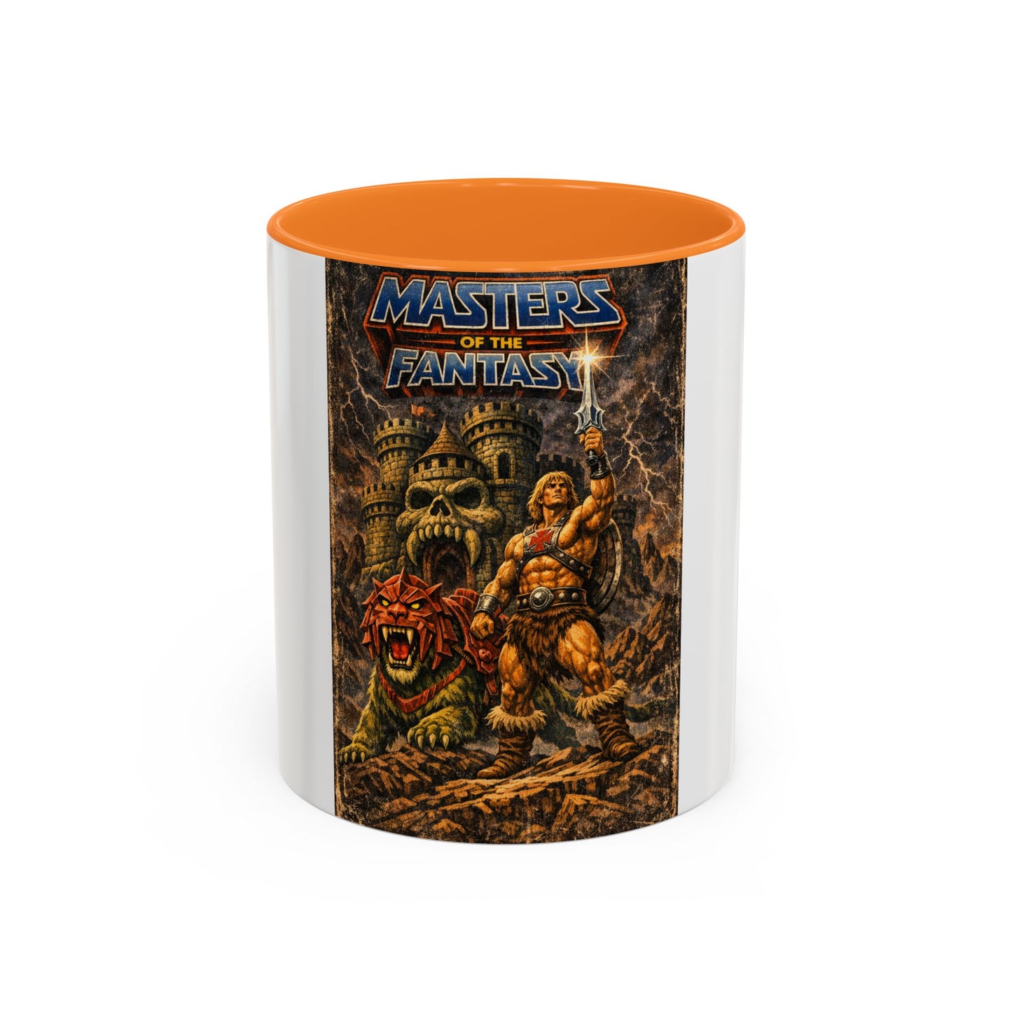 Mug — 'Masters of the Fantasy' Retro Sword & Sorcery Coffee Mug (11oz/15oz)