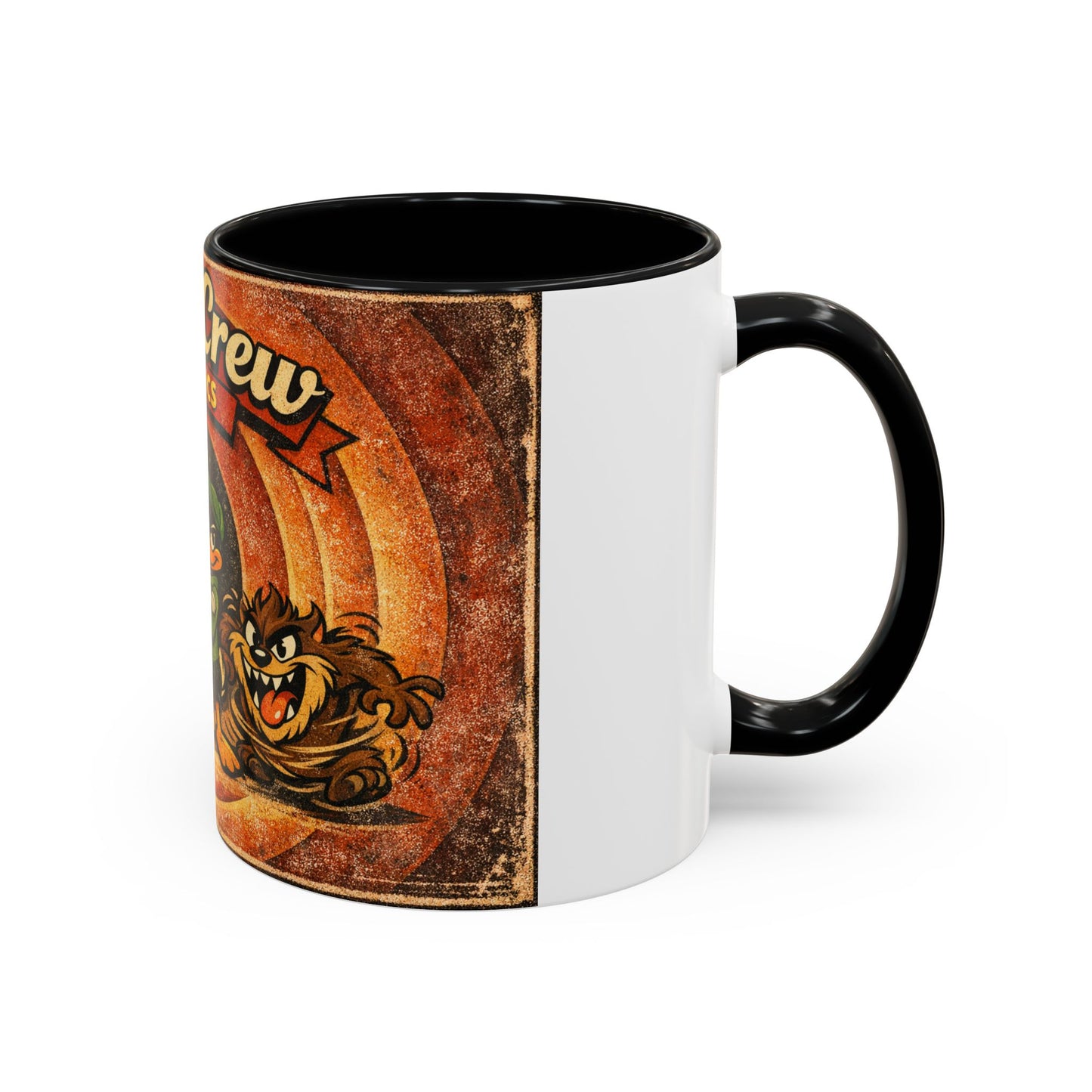 Toon Crew Classics Coffee Mug — Vintage Cartoon Character Accent Mug (11/15oz)