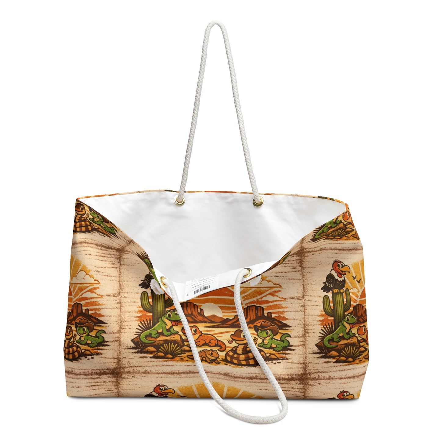 Southwest Sunrise Weekender Bag – Vintage Desert Travel Tote