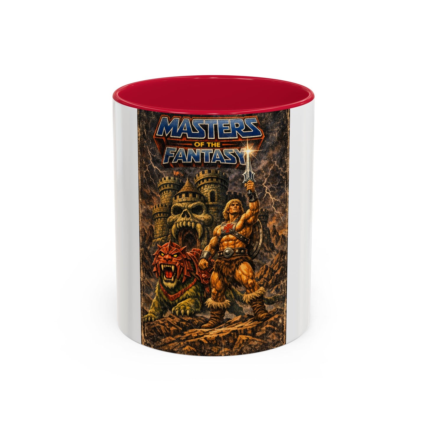Mug — 'Masters of the Fantasy' Retro Sword & Sorcery Coffee Mug (11oz/15oz)
