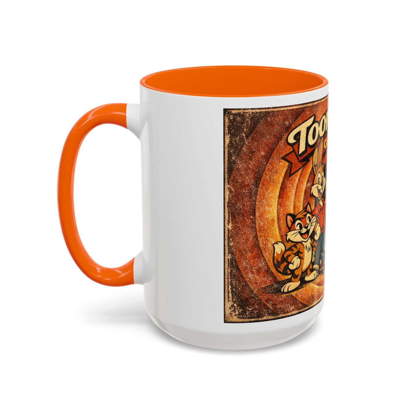 Toon Crew Classics Coffee Mug — Vintage Cartoon Character Accent Mug (11/15oz)