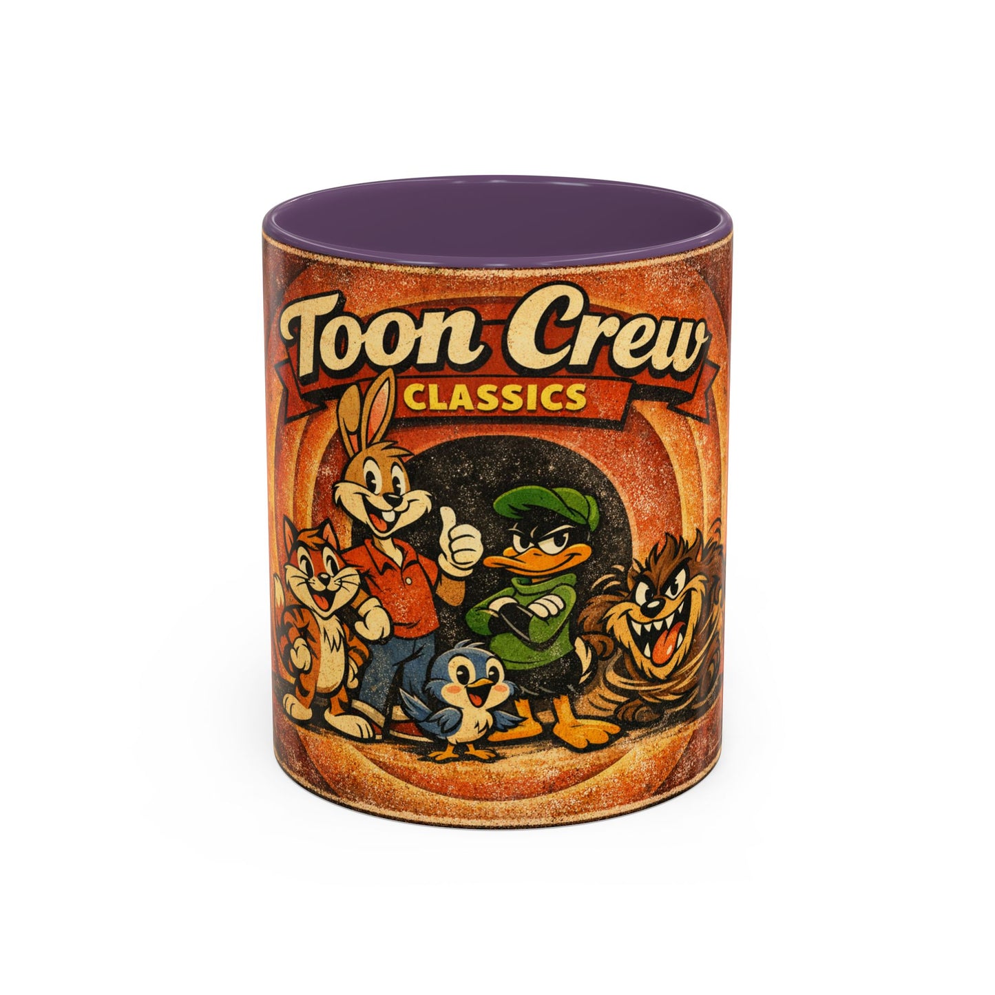 Toon Crew Classics Coffee Mug — Vintage Cartoon Character Accent Mug (11/15oz)