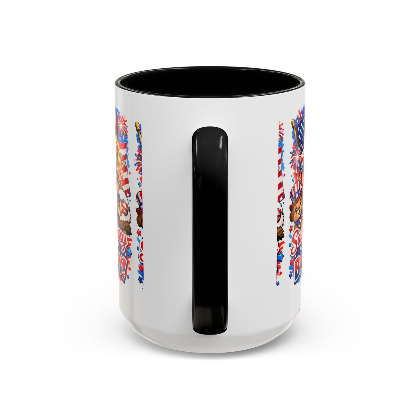 Patriotic 'Sassy, Classy & a Bit Badassy' Coffee Mug