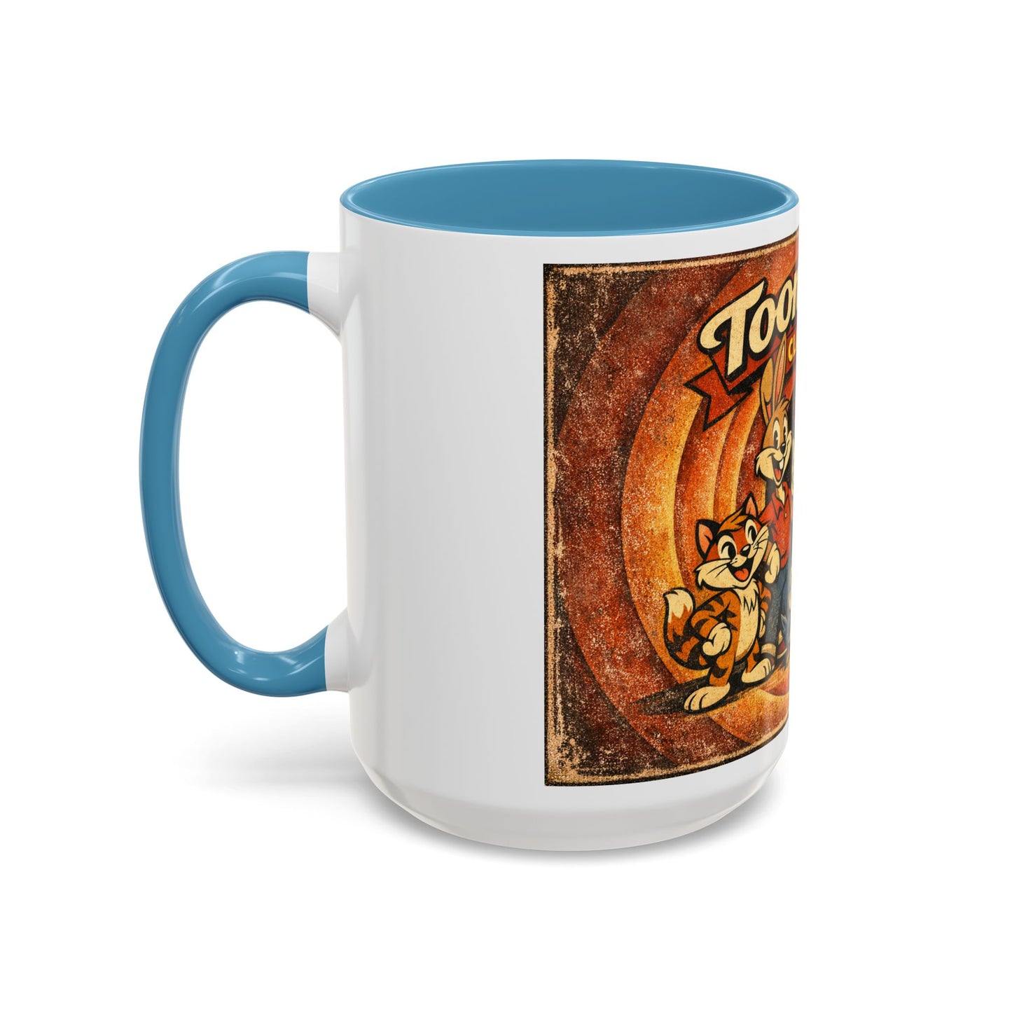 Toon Crew Classics Coffee Mug — Vintage Cartoon Character Accent Mug (11/15oz)