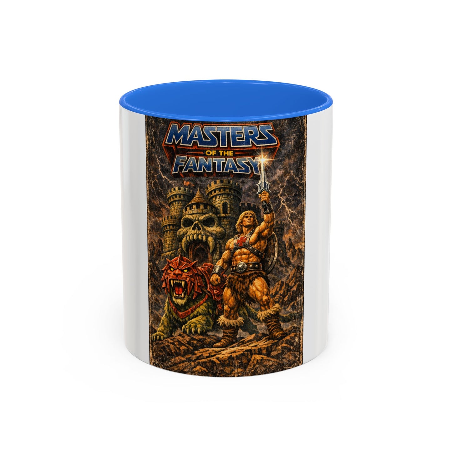 Mug — 'Masters of the Fantasy' Retro Sword & Sorcery Coffee Mug (11oz/15oz)